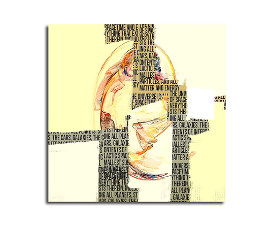 Enigma Abstract 291 Graphic Art Print on Canvas
