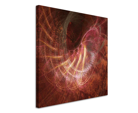 Enigma Abstract 1156 Graphic Art Print on Canvas