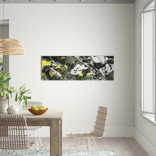 Enigma Panorama Abstract 797 Graphic Art Print on Canvas