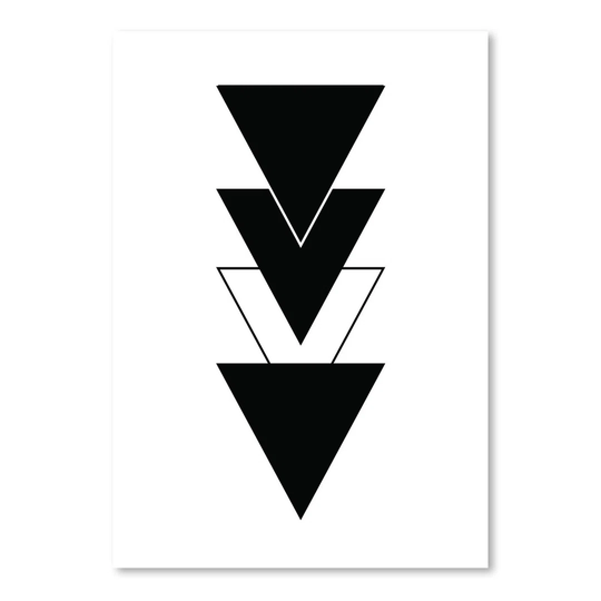 Geometric Art 10 by Pop Monica - Unframed Graphic Art Print on Paper