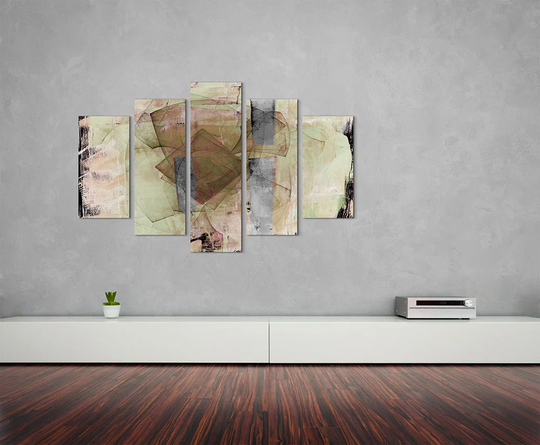 Enigma Abstract 746 Graphic Art Print Multi-Piece Image on Canvas