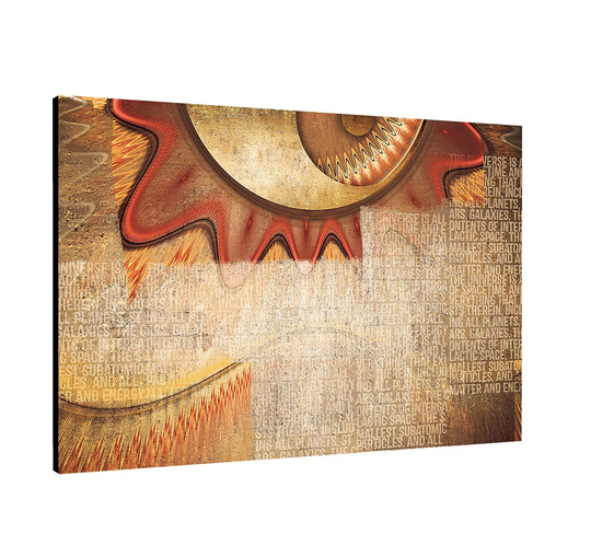 Enigma 427 Abstract Graphic Art Print on Canvas