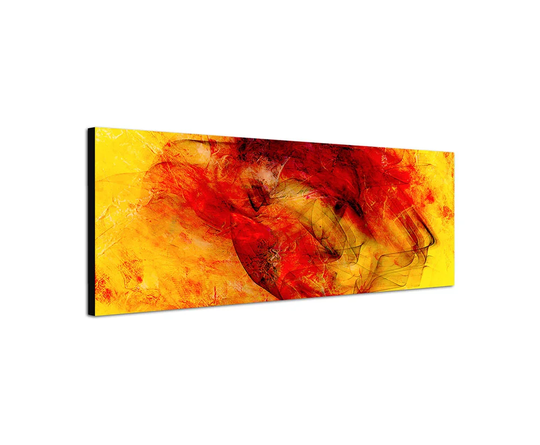 Panorama Abstrakt 240 Graphic Art Print on Canvas
