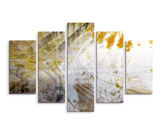 Abstract 864 Graphic Art Print Multi-Piece Image on Canvas