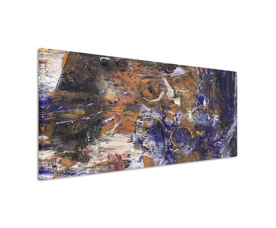 Enigma Panorama Abstract 899 Graphic Art Print on Canvas