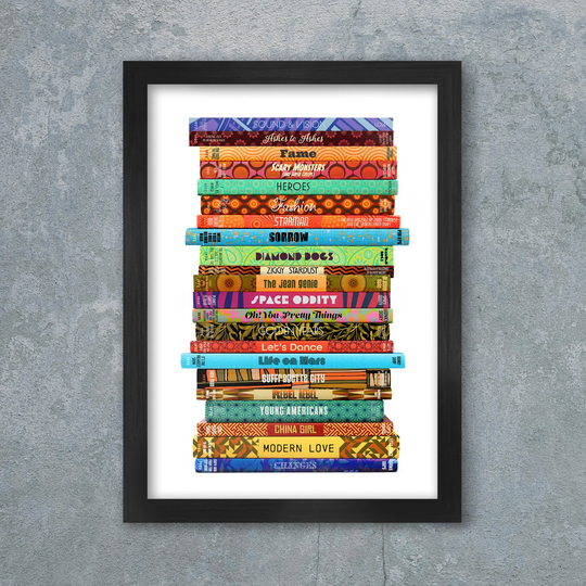 Bowie By The Book - Song Poster