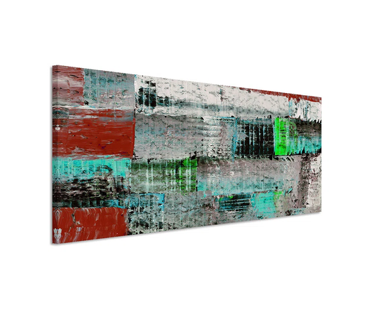 Enigma Panorama Abstract 923 Graphic Art Print on Canvas
