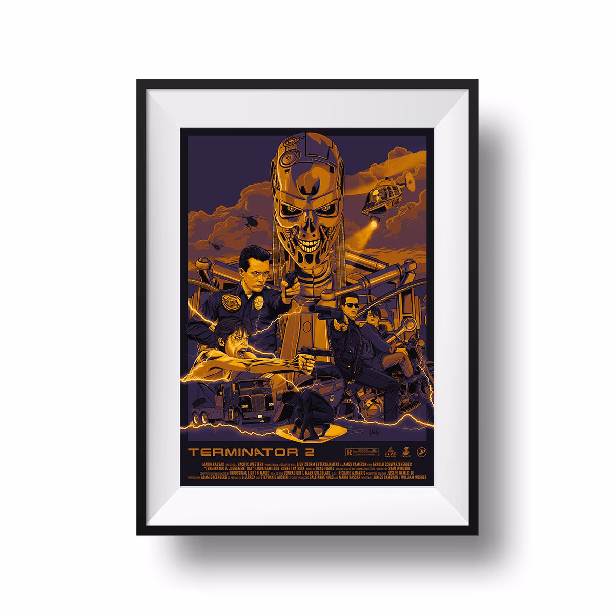 Terminator 2 Judgement Day Poster
