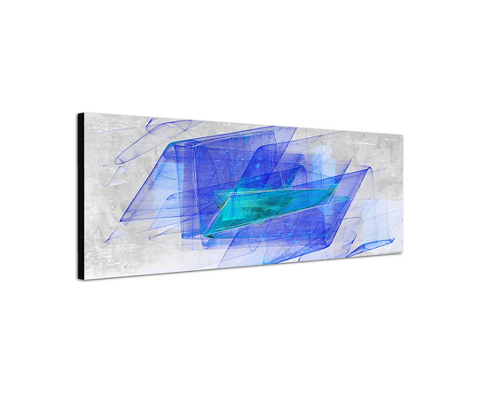 Enigma Panorama Abstract 299 Graphic Art Print on Canvas