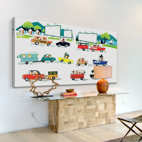To Everywhere - Wrapped Canvas Graphic Art Print