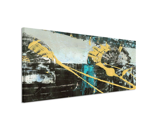 Enigma Panorama Abstract 529 Graphic Art Print on Canvas