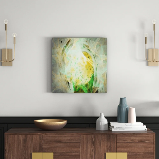 Enigma 1223 Abstract Graphic Art Print on Canvas