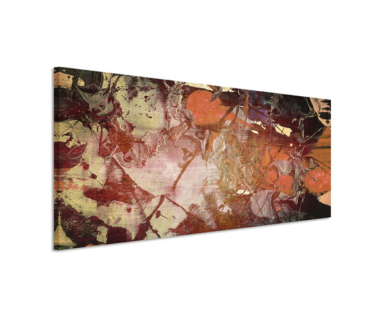 Enigma Panorama Abstract 876 Graphic Art Print on Canvas