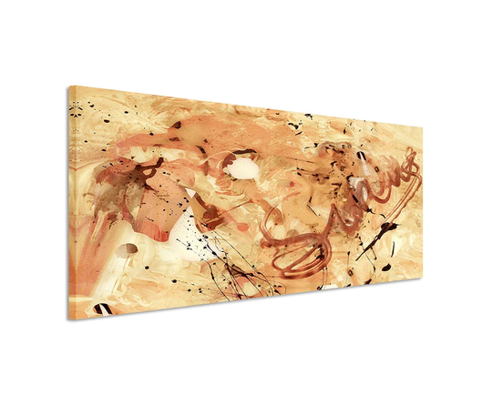Enigma Panorama Abstract 517 Graphic Art Print on Canvas
