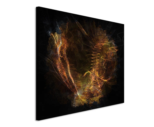 Enigma Abstract 1089 Graphic Art Print on Canvas