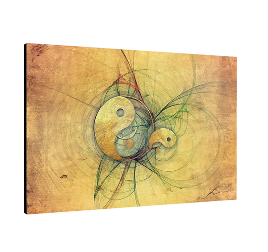 Enigma Abstract 132 Graphic Art Print on Canvas
