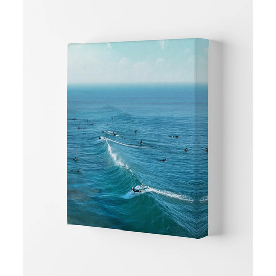 Huntington Beach Photography Art Print by Gal Design - Graphic Art Print