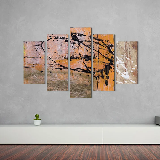 Enigma Abstract 903 Graphic Art Print Multi-Piece Image on Canvas