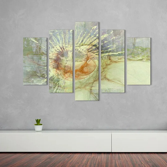 Enigma Abstract 1475 Graphic Art Print Multi-Piece Image on Canvas
