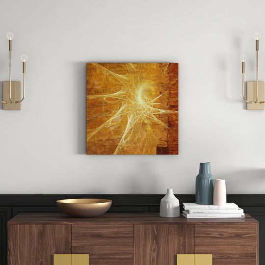 Enigma Abstract 1246 Graphic Art Print on Canvas
