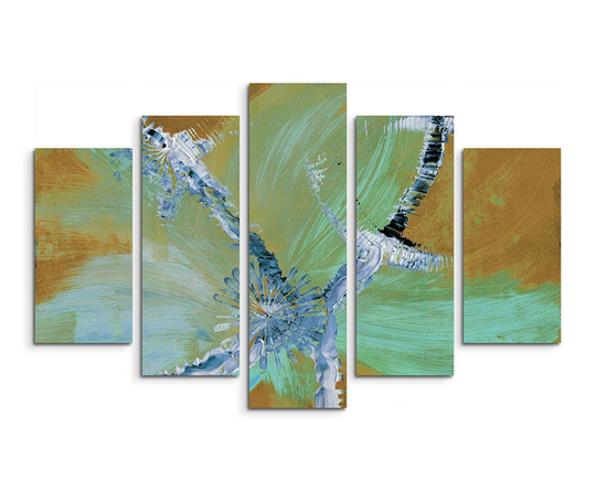 Enigma Abstract 628 Graphic Art Print Multi-Piece Image on Canvas