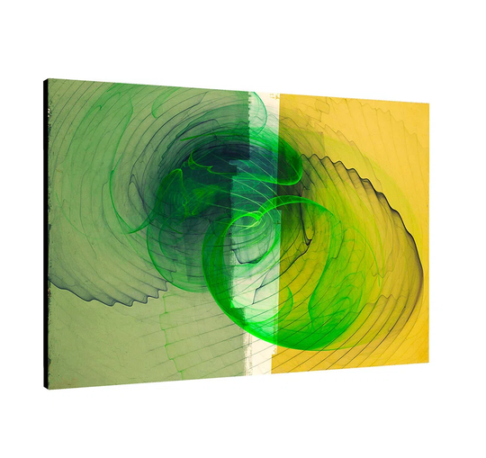 Enigma Abstract 150 Graphic Art Print on Canvas