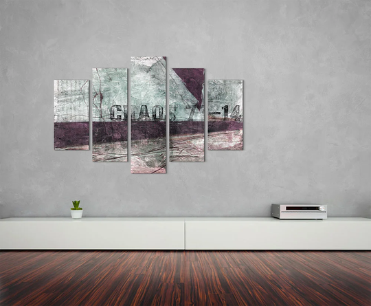 Enigma Abstract 564 Graphic Art Print Multi-Piece Image on Canvas