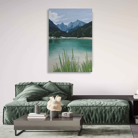 Long Exposure Canvas Art Print, Giclée Hanging Wall Decor, Modern Prints, Above The Couch Artwork, Prints Framed