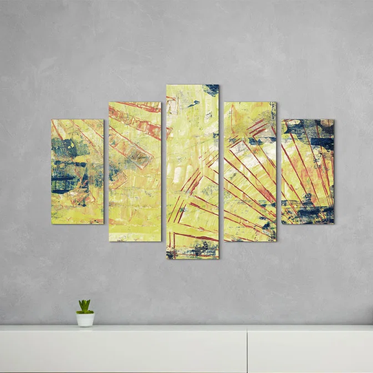 Enigma Abstract 857 Graphic Art Print Multi-Piece Image on Canvas