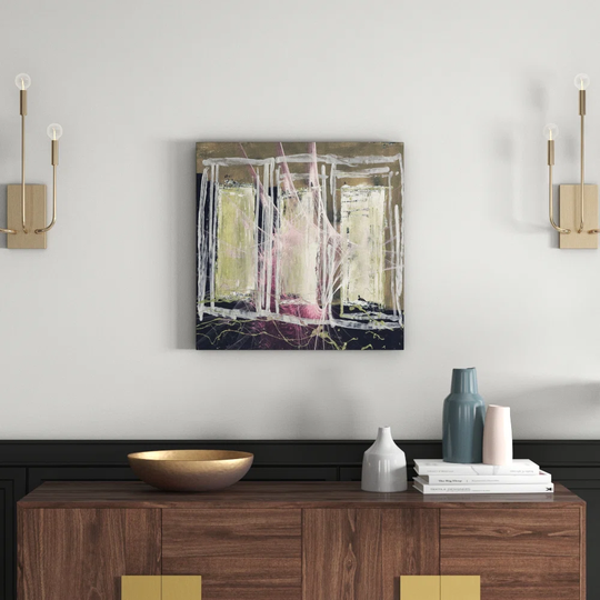 Enigma Abstract 1250 Graphic Art Print on Canvas