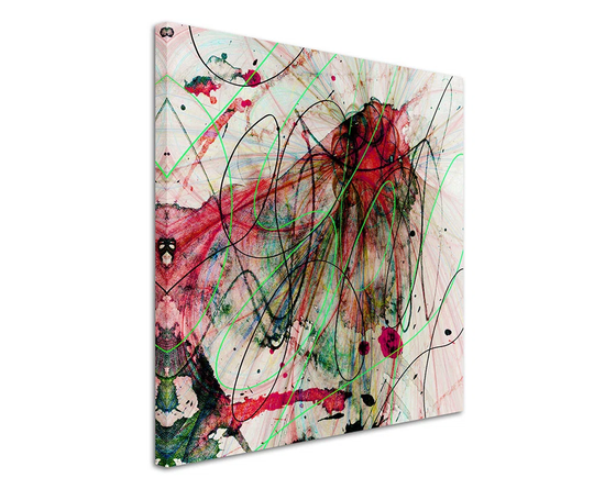 Enigma Abstract 1267 Graphic Art Print on Canvas