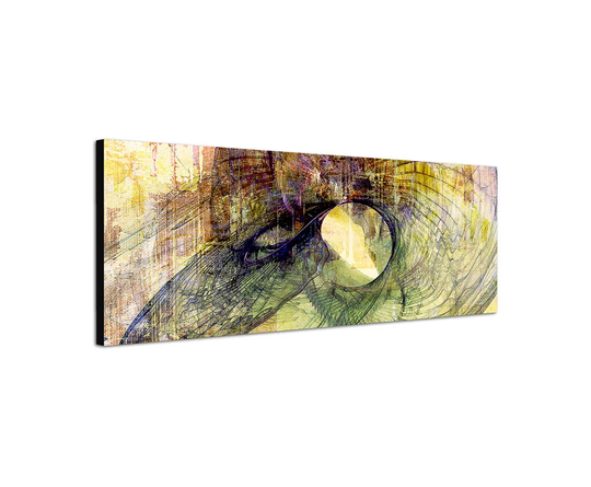 Enigma Panorama Abstract 459 Graphic Art Print on Canvas