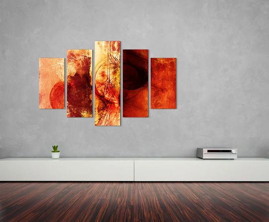 Enigma Abstract 784 Graphic Art Print Multi-Piece Image on Canvas