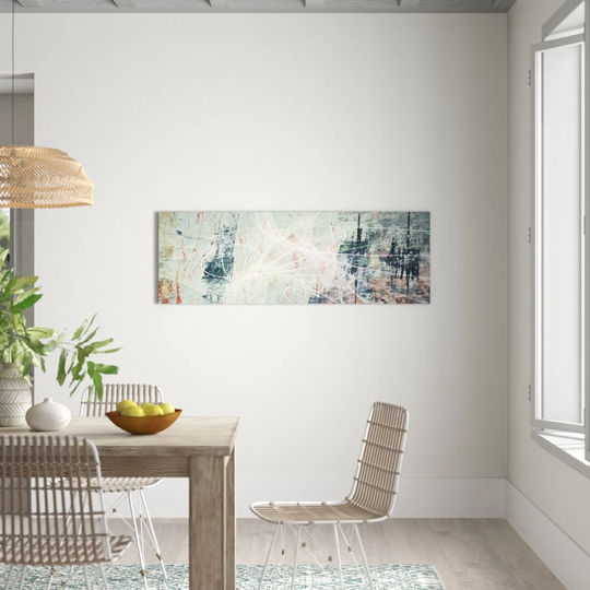 Enigma Panorama Abstract 1220 Graphic Art Print on Canvas