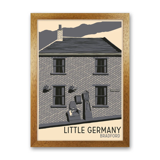 Little Germany, Bradford by Richard O'Neill - Graphic Art