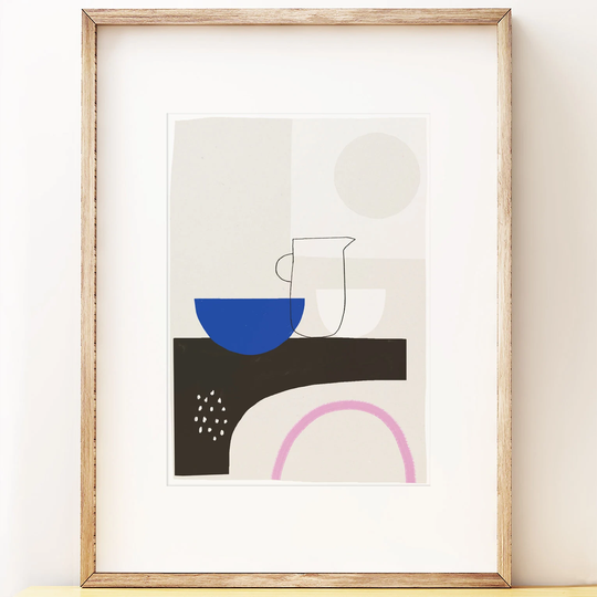 Graphic Still Life Art Print
