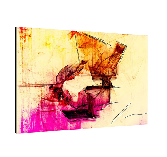Enigma 235 Abstract Graphic Art Print on Canvas