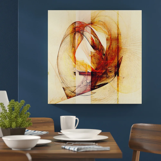 Enigma Abstract 237 Graphic Art Print on Canvas