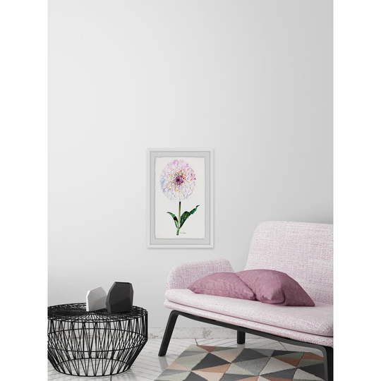 'Dandelion Bloom' - Picture Frame Graphic Art Print on Paper