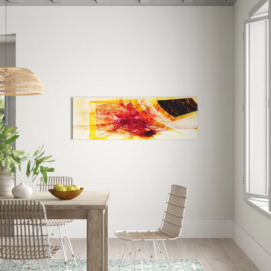 Enigma Panorama Abstract 348 Graphic Art Print on Canvas