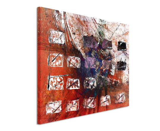 Enigma Abstract 1451 Graphic Art Print on Canvas
