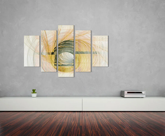 Enigma Scultpure Abstract 1282 Graphic Art Print Multi-Piece Image on Canvas