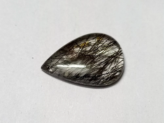 Natural Black Quartz Cabochon