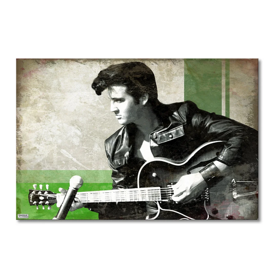 Elvis Graphic Art on Canvas