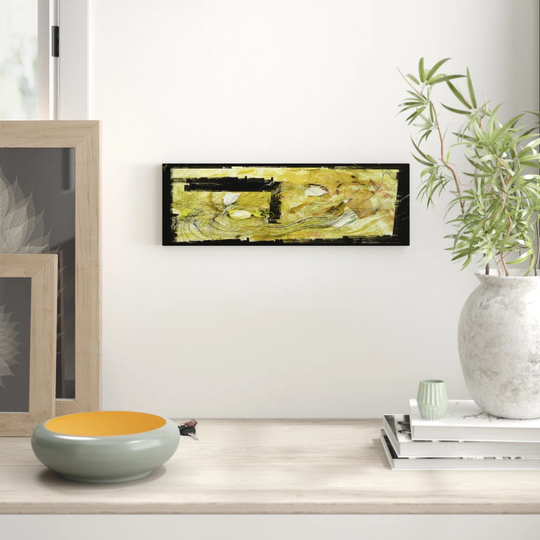 Enigma Panorama Abstract 442 Graphic Art Print on Canvas