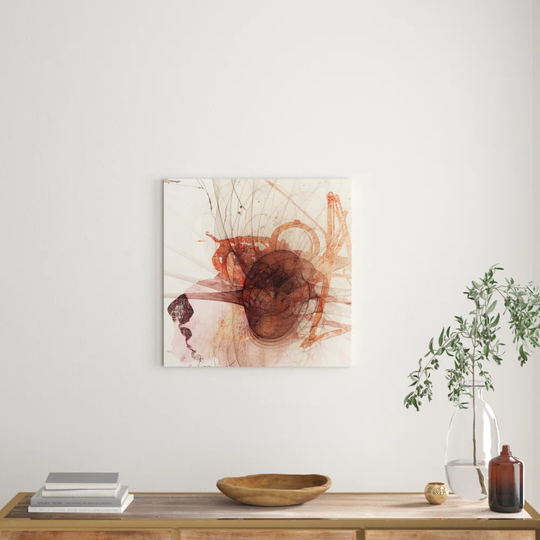 Enigma Abstract 1261 Graphic Art Print on Canvas