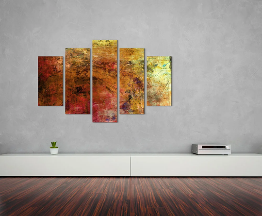 Enigma Abstract 971 Graphic Art Print Multi-Piece Image on Canvas