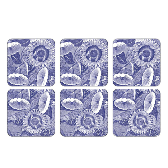 Pimpernel Blue Room Coasters Set of 6