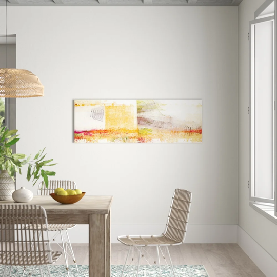 Abstract 393 Graphic Art Print on Canvas