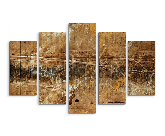 Enigma Abstract 801 Graphic Art Print Multi-Piece Image on Canvas